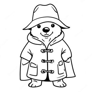 Paddington Bear Coloring Page 73952-59243