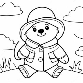 Paddington Bear Coloring Pages