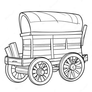 Wagon Coloring Page 73962-59256