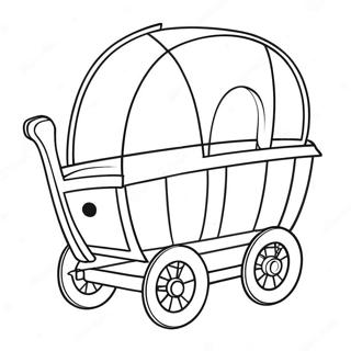 Cute Cartoon Wagon Coloring Page 73963-59262