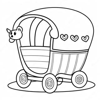 Wagon Coloring Pages