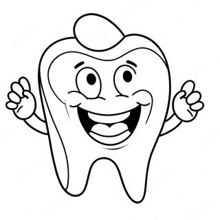 Children's Dental Health Month Coloring Pages