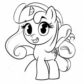 My Little Pony Sweetie Belle Coloring Pages