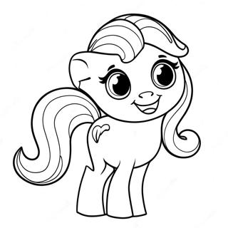 Sweetie Belle My Little Pony Coloring Page 73982-59272