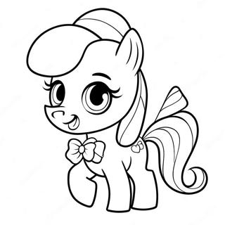 My Little Pony Sweetie Belle Coloring Pages