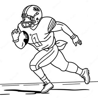 Ezekiel Elliott Coloring Pages