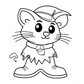 Death Puss In Boots Coloring Page 74022-59307