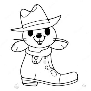 Death Puss In Boots Coloring Page 74022-59308