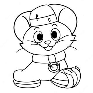 Adventurous Death Puss In Boots Coloring Page 74023-59303