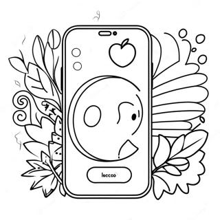 Iphone 13 Coloring Page 74032-59309