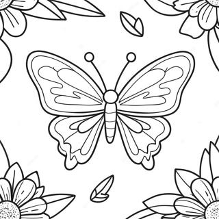 Butterfly Coloring Page 74042-59314