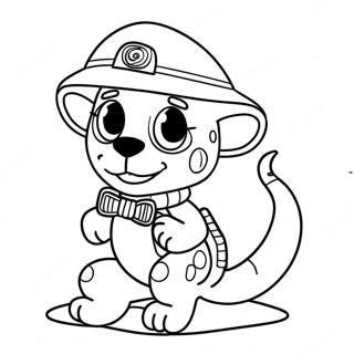 Adventurous Izzy Coloring Page 74073-59351