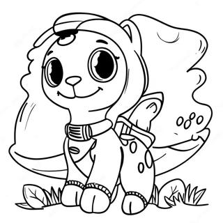 Adventurous Izzy Coloring Page 74073-59352