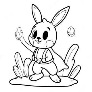 Super Rabbit Boy Coloring Page 74092-59357