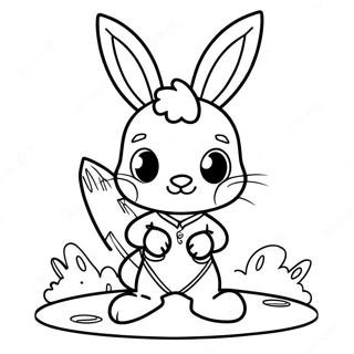 Super Rabbit Boy Coloring Page 74092-59358