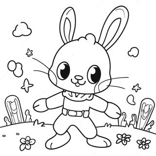 Super Rabbit Boy Coloring Page 74092-59360