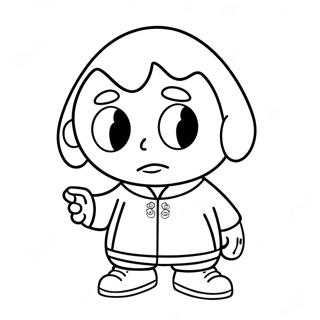 Gangsta Stewie Coloring Page 74112-59380