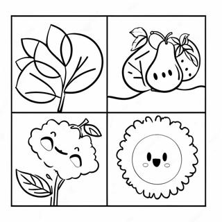 Four Seasons Coloring Pages