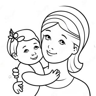 Christian Mothers Day Coloring Page 74142-59395