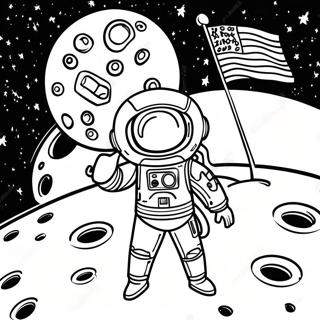 Apollo 11 Mission Coloring Page 74162-59416