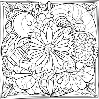 Simple Geometric Shapes Coloring Page 74183-59430