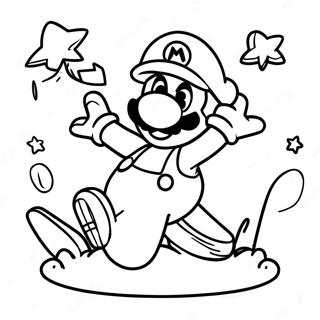 Super Mario 3d World Coloring Pages