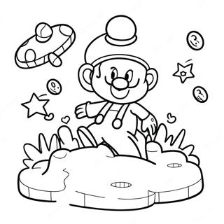 Super Mario 3d World Coloring Page 7556-6224