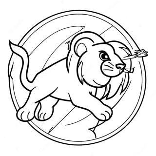 Detroit Lions Coloring Pages