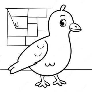 Pigeon Mo Willems Coloring Pages