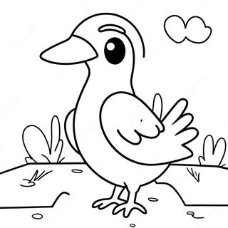 Pigeon Mo Willems Coloring Page 7596-6258