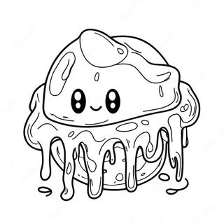 Slime Coloring Page 7616-6275