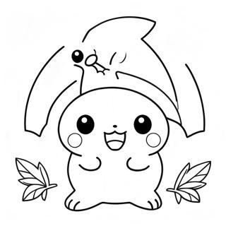 Pokemon Halloween Coloring Pages