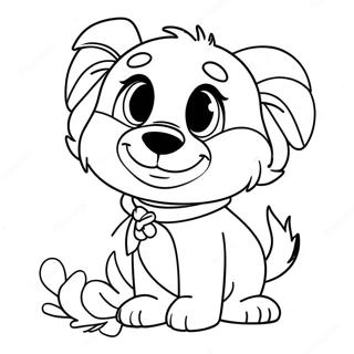 Gabby And Pandy Paws Coloring Page 7667-6318