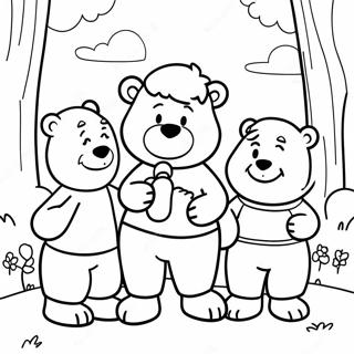 Berenstain Bears Coloring Page 7676-6324