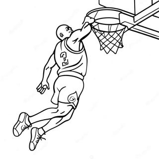 Michael Jordan Coloring Pages