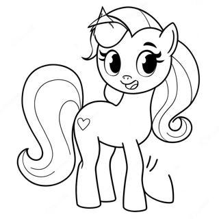 Pinkie Pie Coloring Page 7696-6340