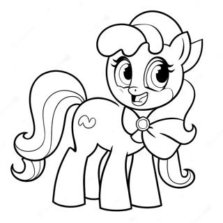 Cheerful Pinkie Pie Party Coloring Page 7697-6344