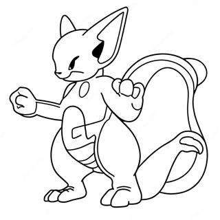 Mewtwo Coloring Page 771-603