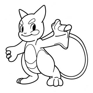 Mewtwo Coloring Page 771-604