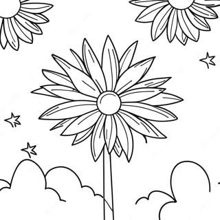 Firework Display Coloring Page 7736-6367