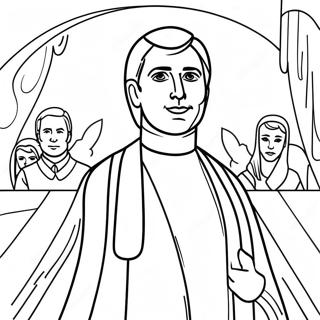 Mormon Coloring Page 7746-6374