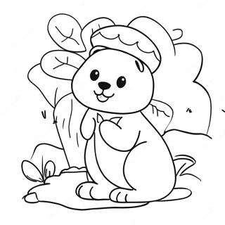 February Coloring Pages