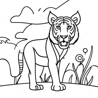 Colorful Png Animal Coloring Page 7787-6411