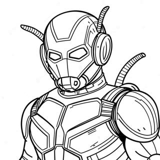 Ant Man Coloring Pages