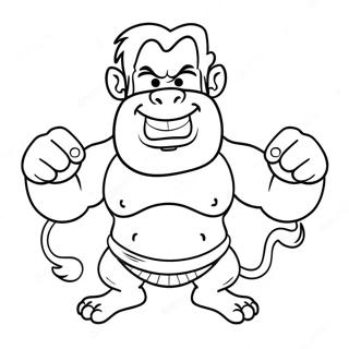 Gojo In Action Coloring Page 782-627