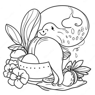 Adult Relaxation Coloring Page 7836-6445