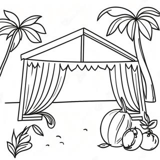 Sukkot Coloring Page 7856-6466