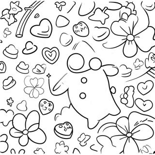 Colorful Lucky Charms Coloring Page 7897-6493