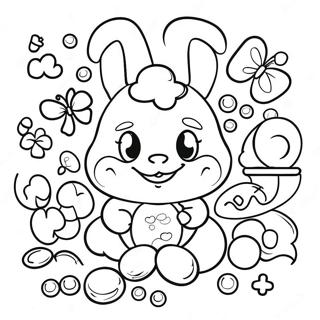 Colorful Lucky Charms Coloring Page 7897-6494