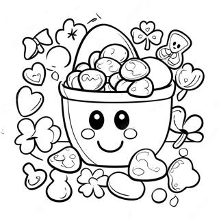 Colorful Lucky Charms Coloring Page 7897-6495